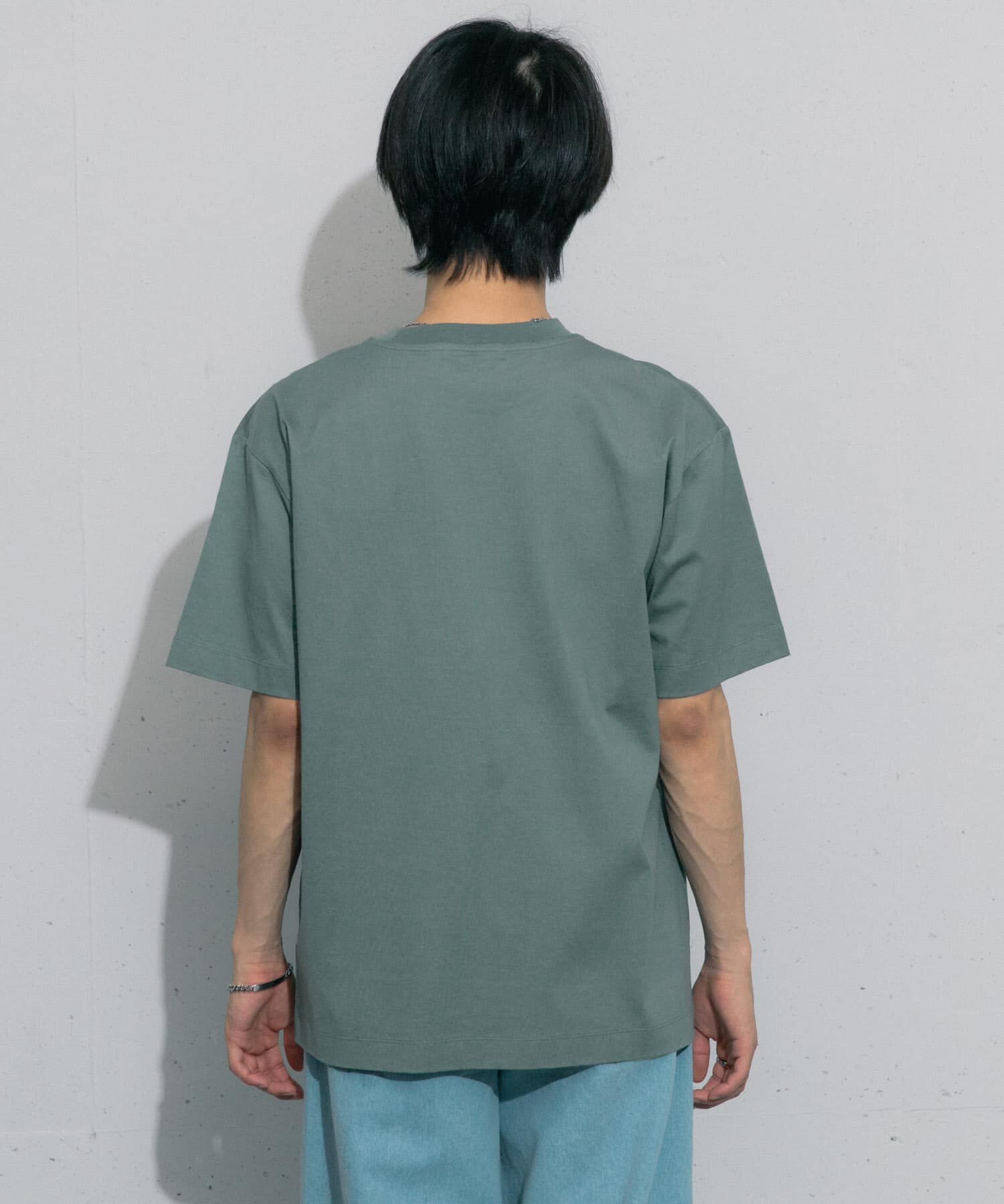 SENSE OF PLACE by URBAN RESEARCH「シルケットTシャツ(5分袖)」|Tシャツ・カットソー|