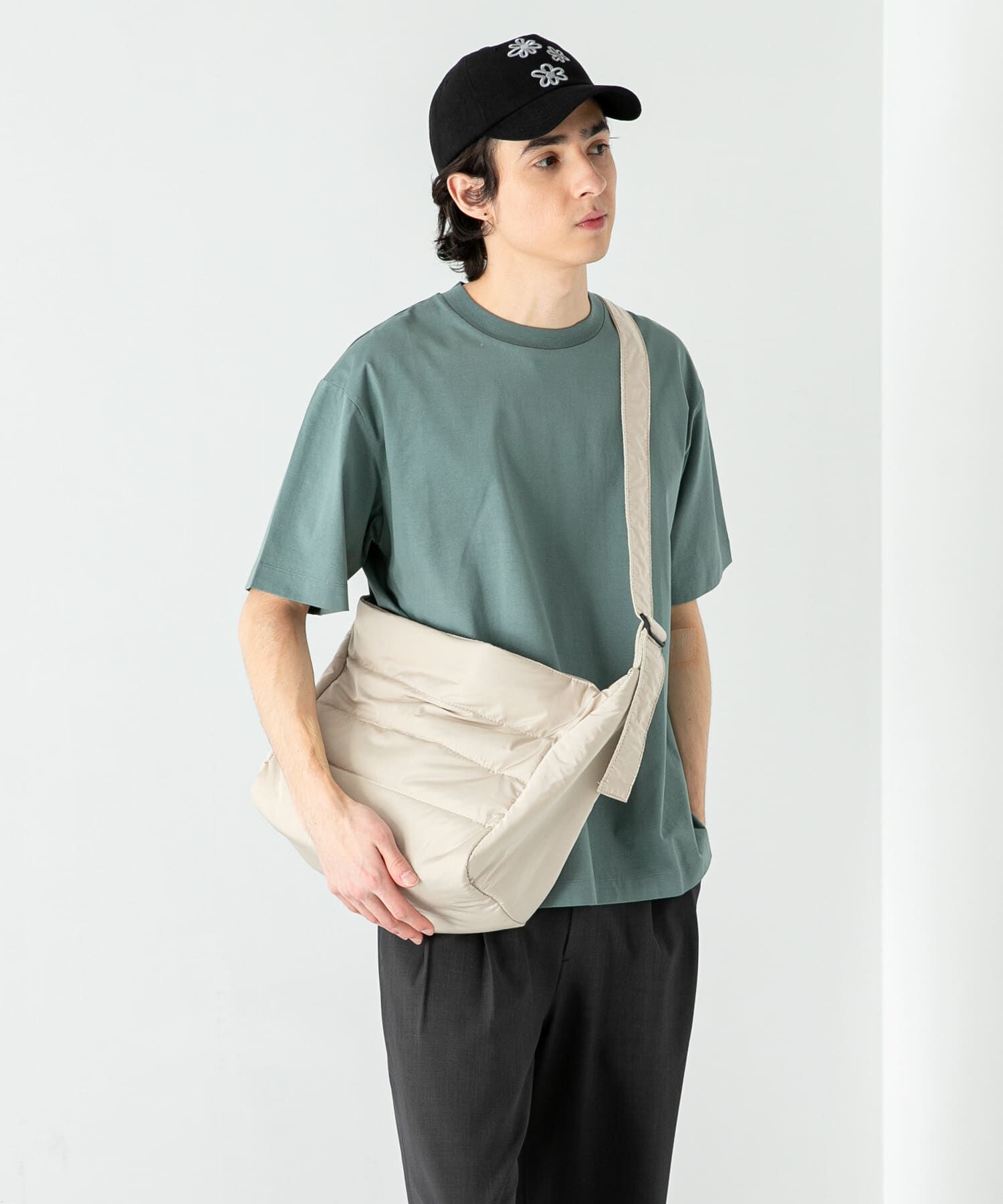 SENSE OF PLACE by URBAN RESEARCH「シルケットTシャツ(5分袖)」|Tシャツ・カットソー|
