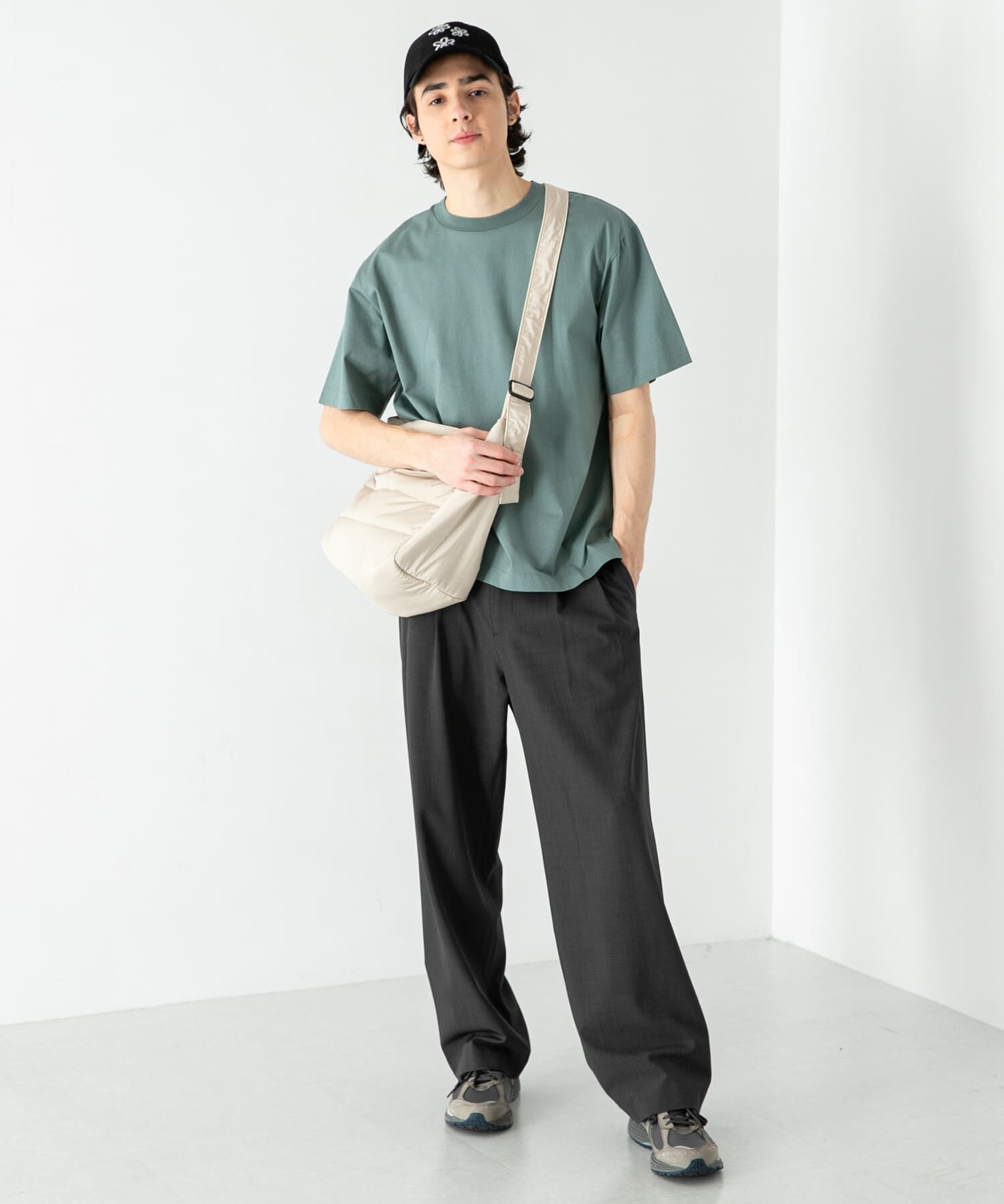 SENSE OF PLACE by URBAN RESEARCH「シルケットTシャツ(5分袖)」|Tシャツ・カットソー|