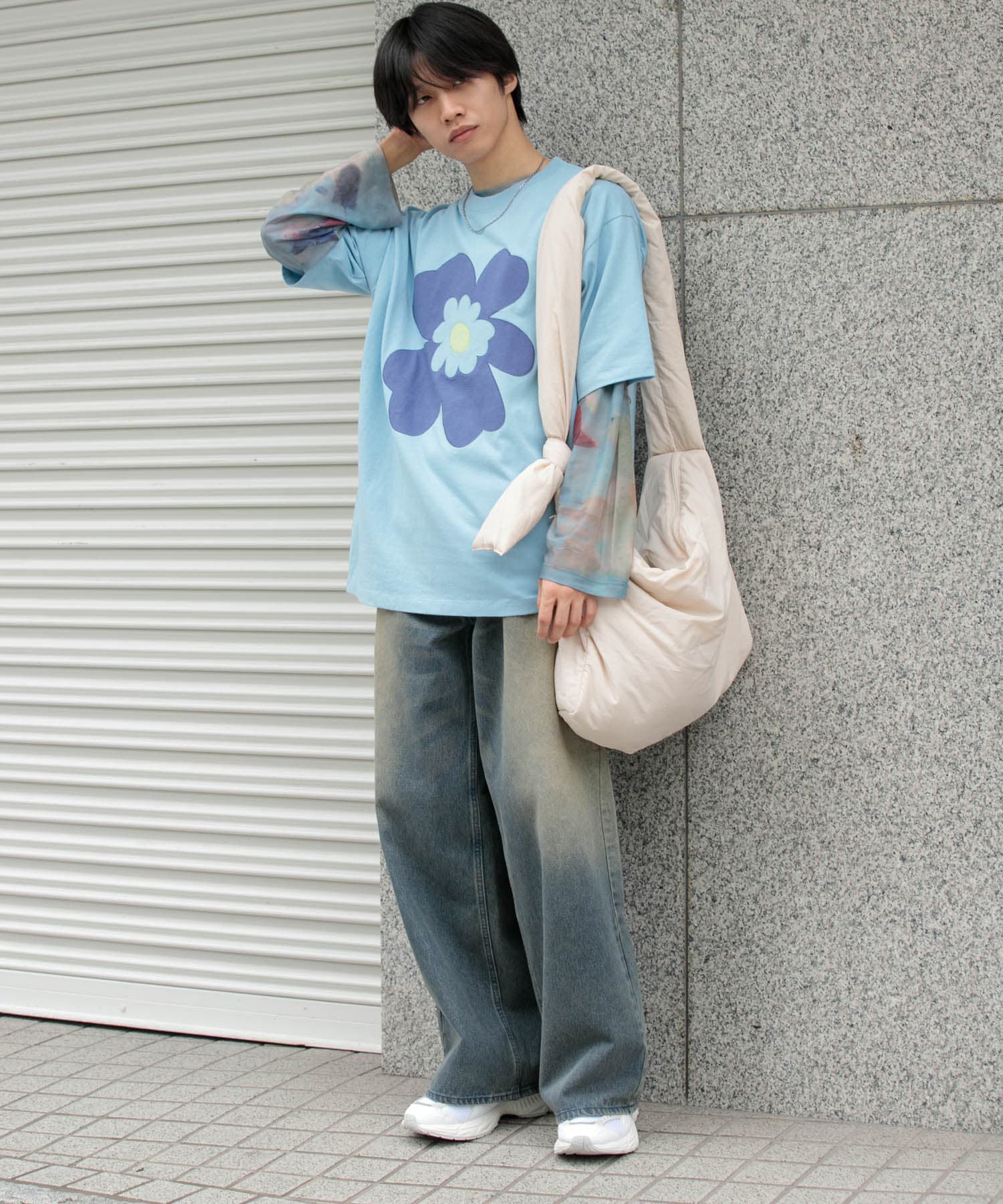 SENSE OF PLACE by URBAN RESEARCH「アップリケポップアートTシャツ」|Tシャツ・カットソー|