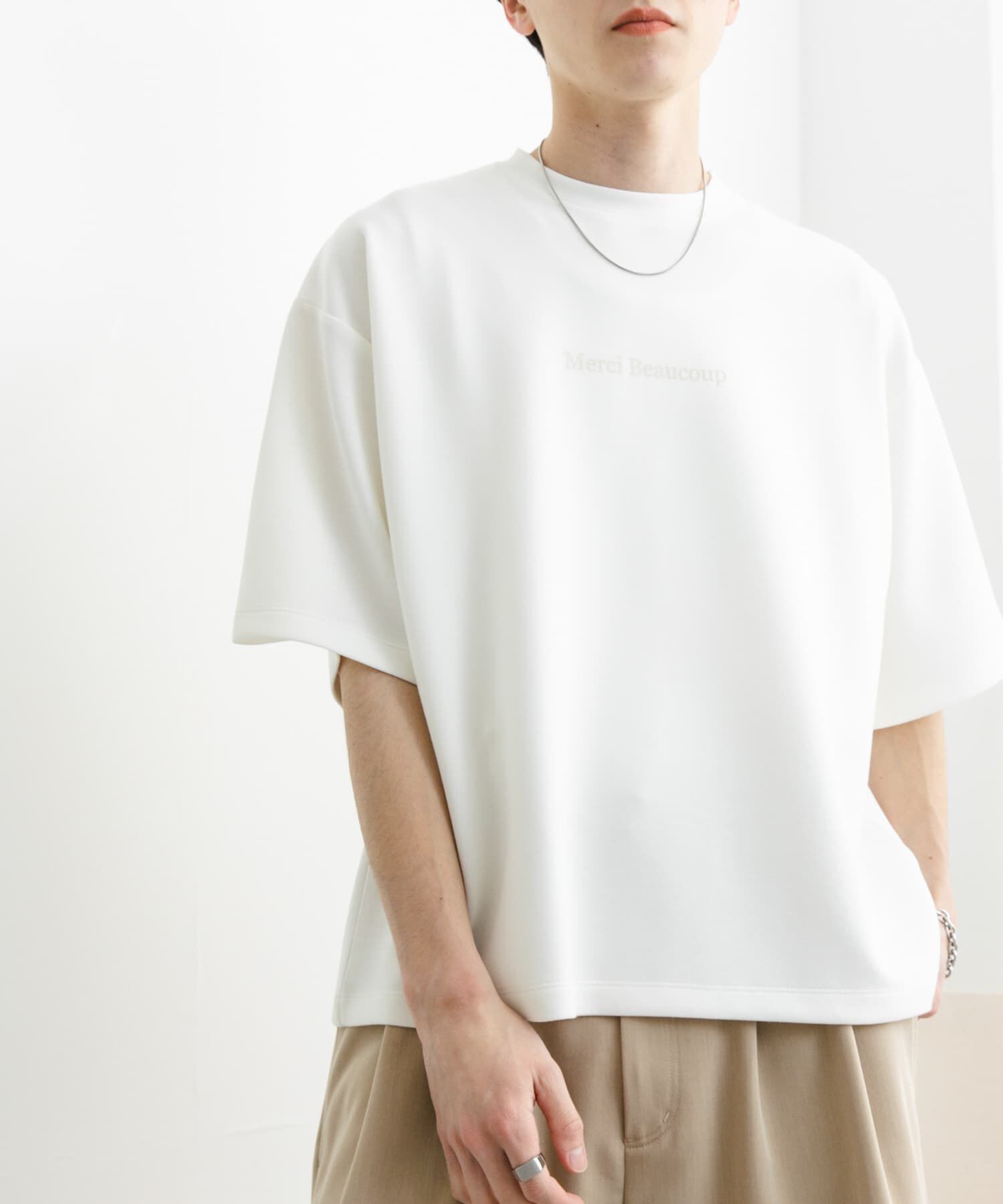 SENSE OF PLACE by URBAN RESEARCH「french ロゴショートスリーブTシャツ」|Tシャツ・カットソー|