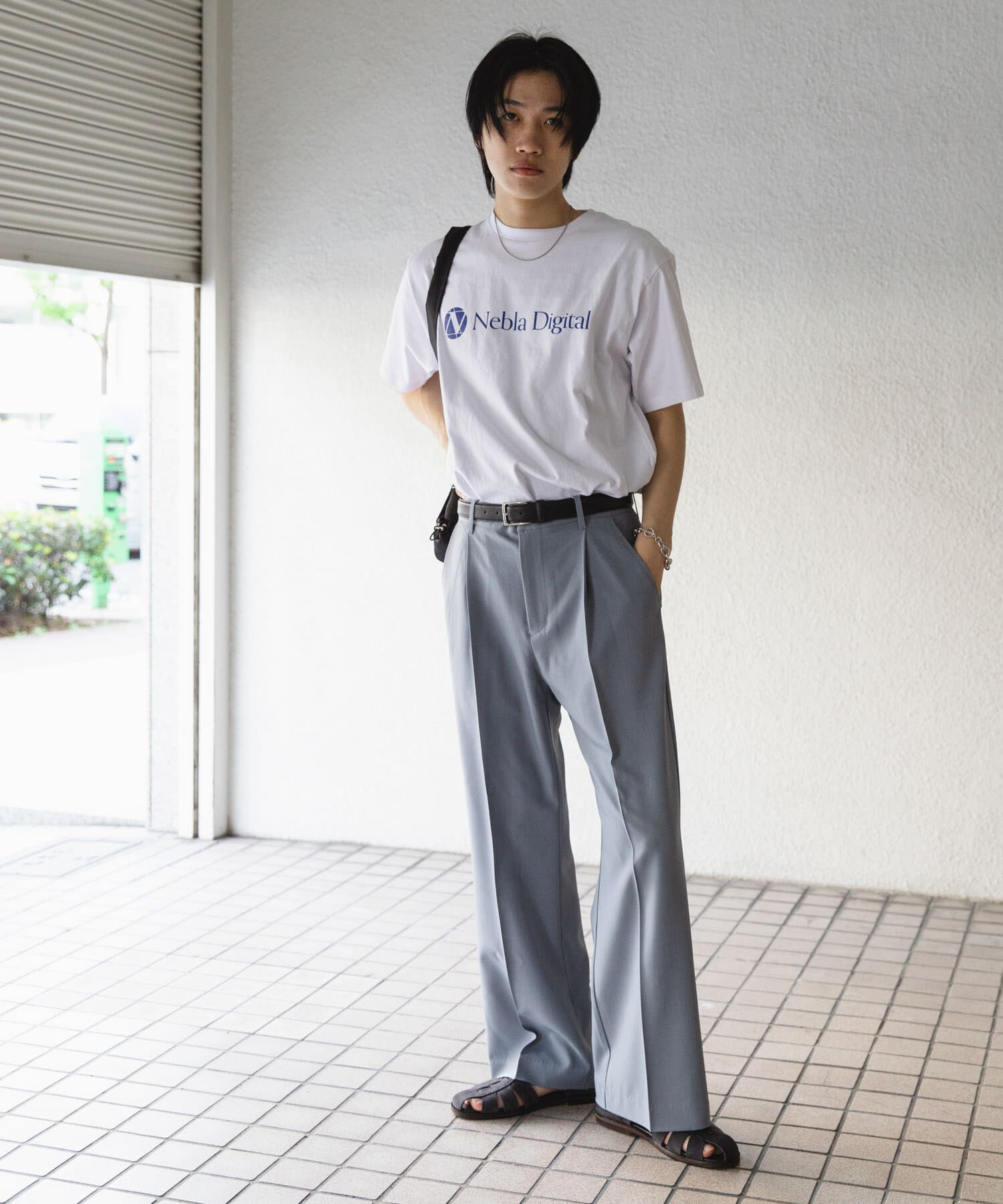SENSE OF PLACE by URBAN RESEARCH「company logo short-sleeve t-shirts B」|Tシャツ・カットソー|