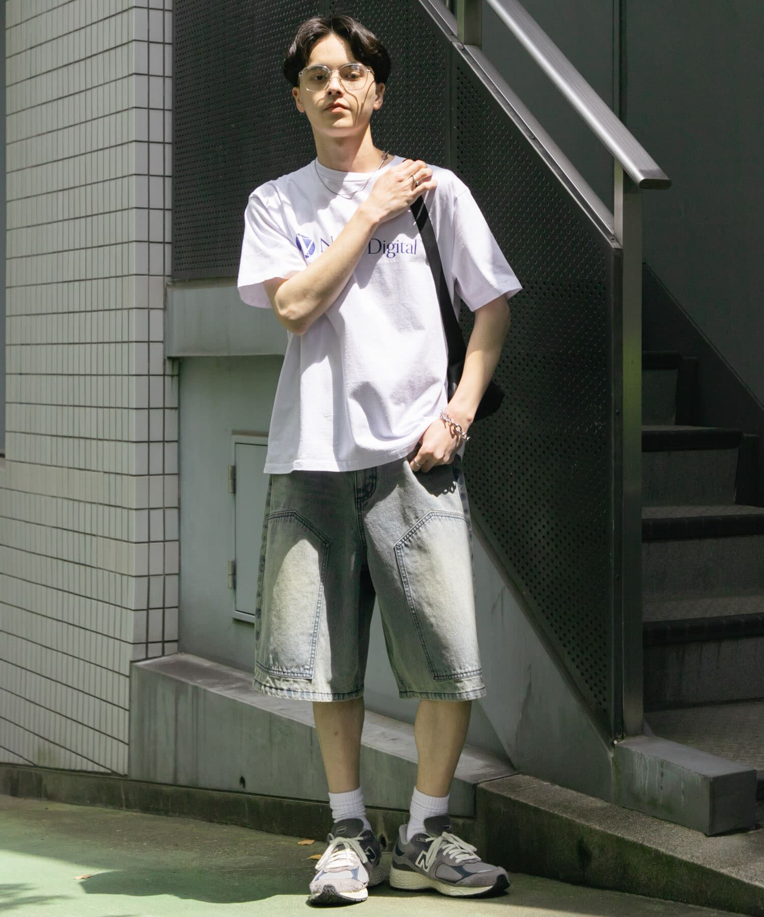 SENSE OF PLACE by URBAN RESEARCH「company logo short-sleeve t-shirts B」|Tシャツ・カットソー|