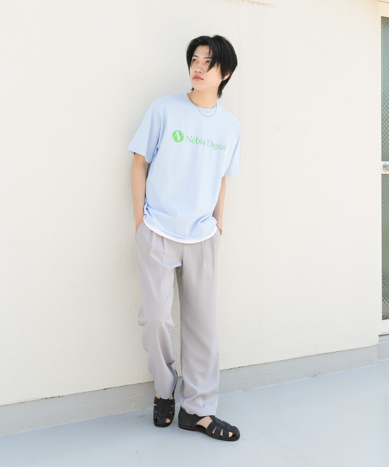 SENSE OF PLACE by URBAN RESEARCH「company logo short-sleeve t-shirts B」|Tシャツ・カットソー|