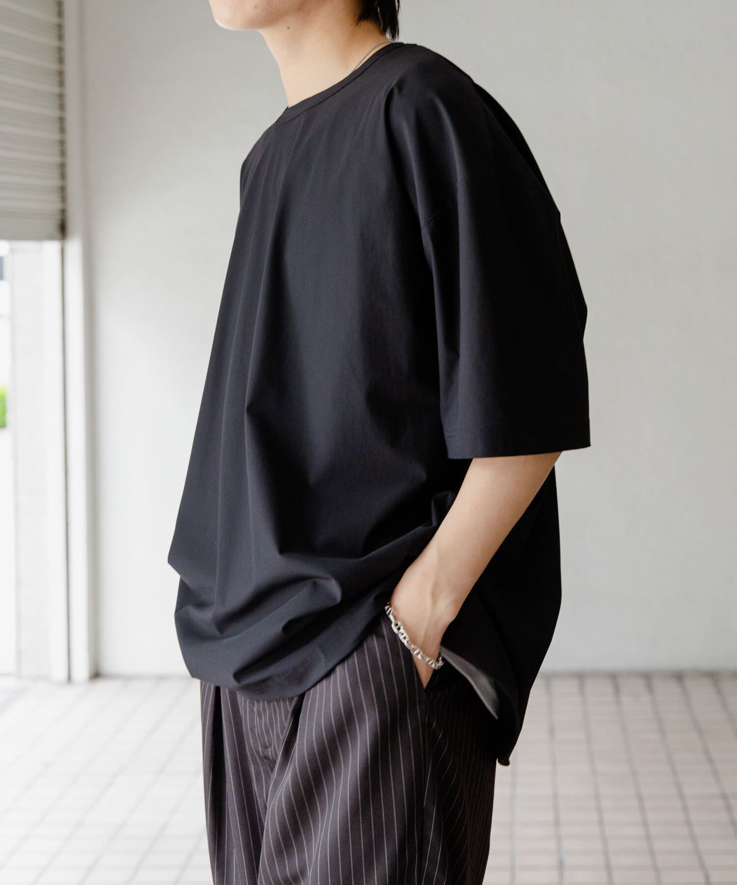 SENSE OF PLACE by URBAN RESEARCH「4WAYストレッチプルオーバーショートスリーブTシャツ」|Tシャツ・カットソー|