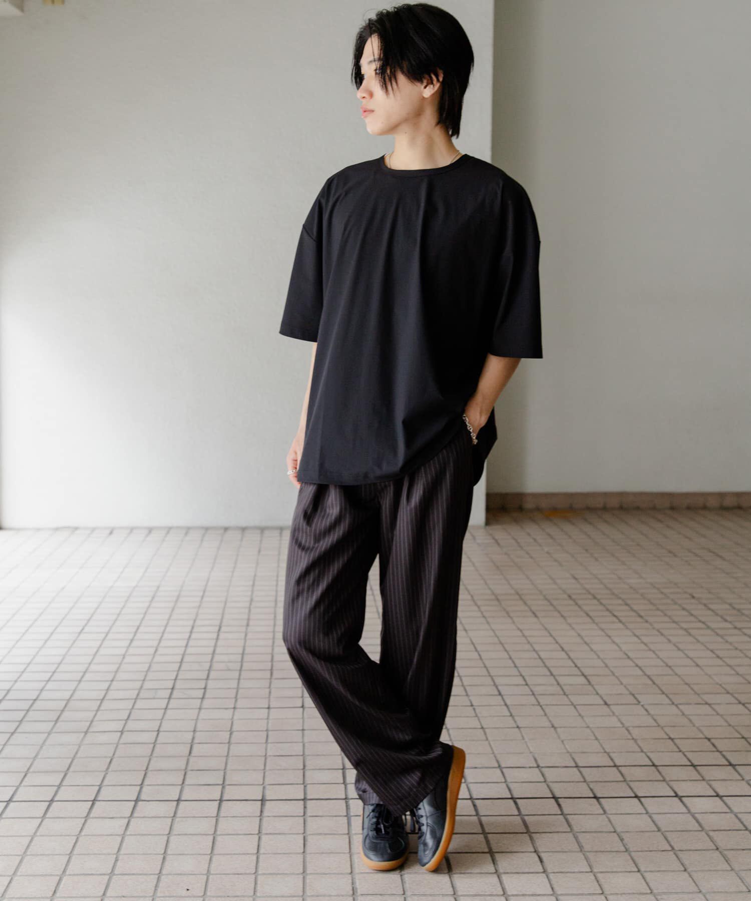 SENSE OF PLACE by URBAN RESEARCH「4WAYストレッチプルオーバーショートスリーブTシャツ」|Tシャツ・カットソー|