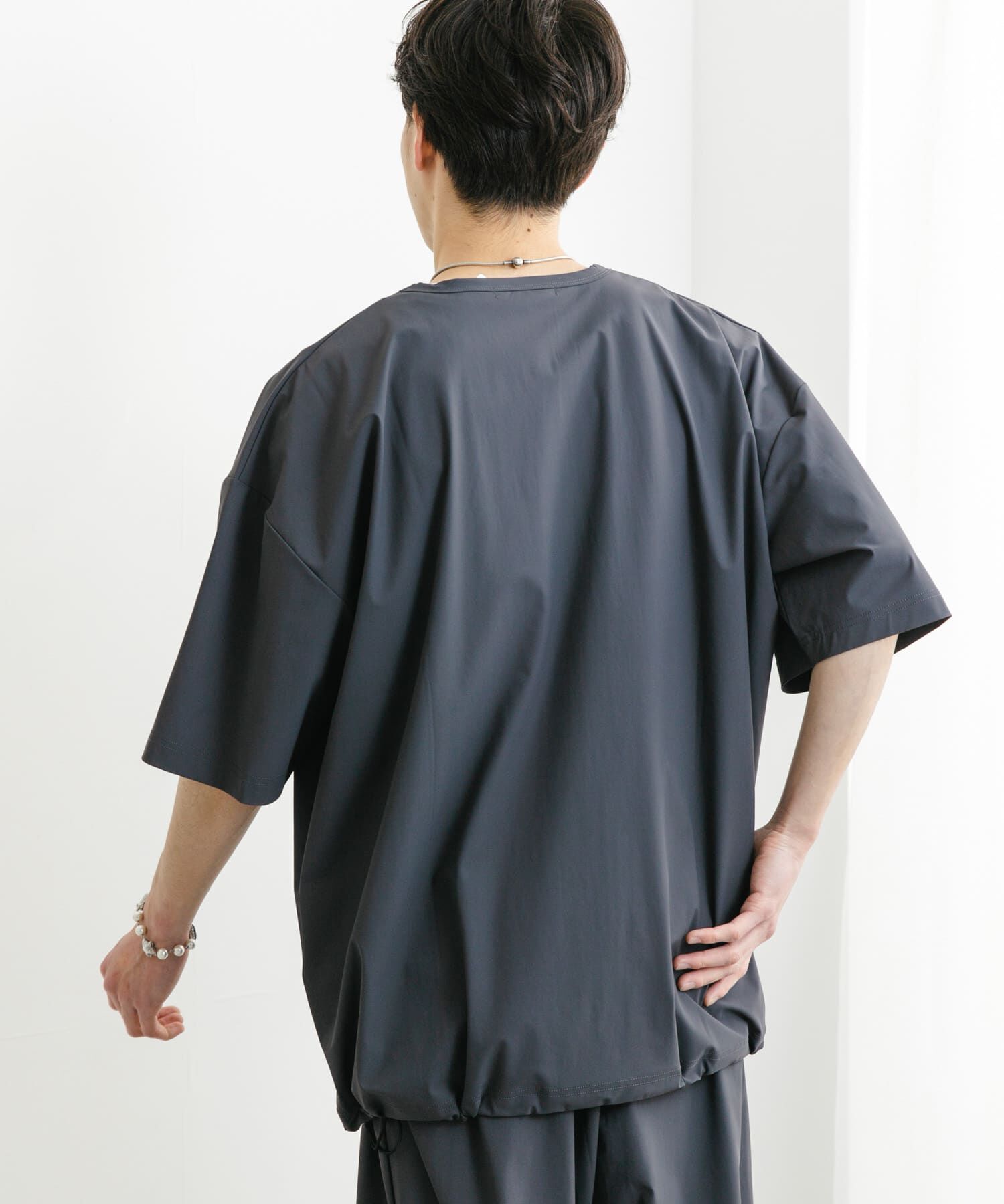 SENSE OF PLACE by URBAN RESEARCH「4WAYストレッチプルオーバーショートスリーブTシャツ」|Tシャツ・カットソー|