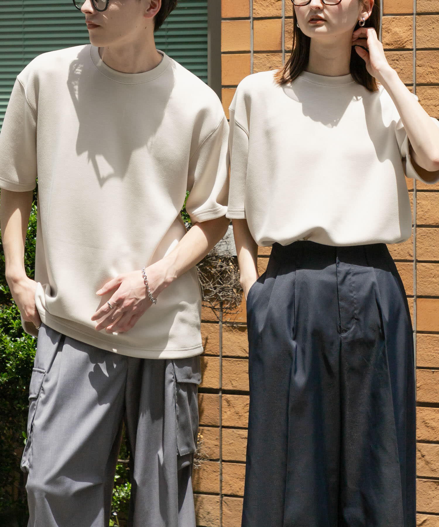 SENSE OF PLACE by URBAN RESEARCH「『一部WEB限定ｶﾗｰ』『ﾕﾆｾｯｸｽ』ﾀﾞﾝﾎﾞｰﾙﾎﾟﾝﾁｼｮｰﾄ 」|Tシャツ・カットソー|ライトベージュ
