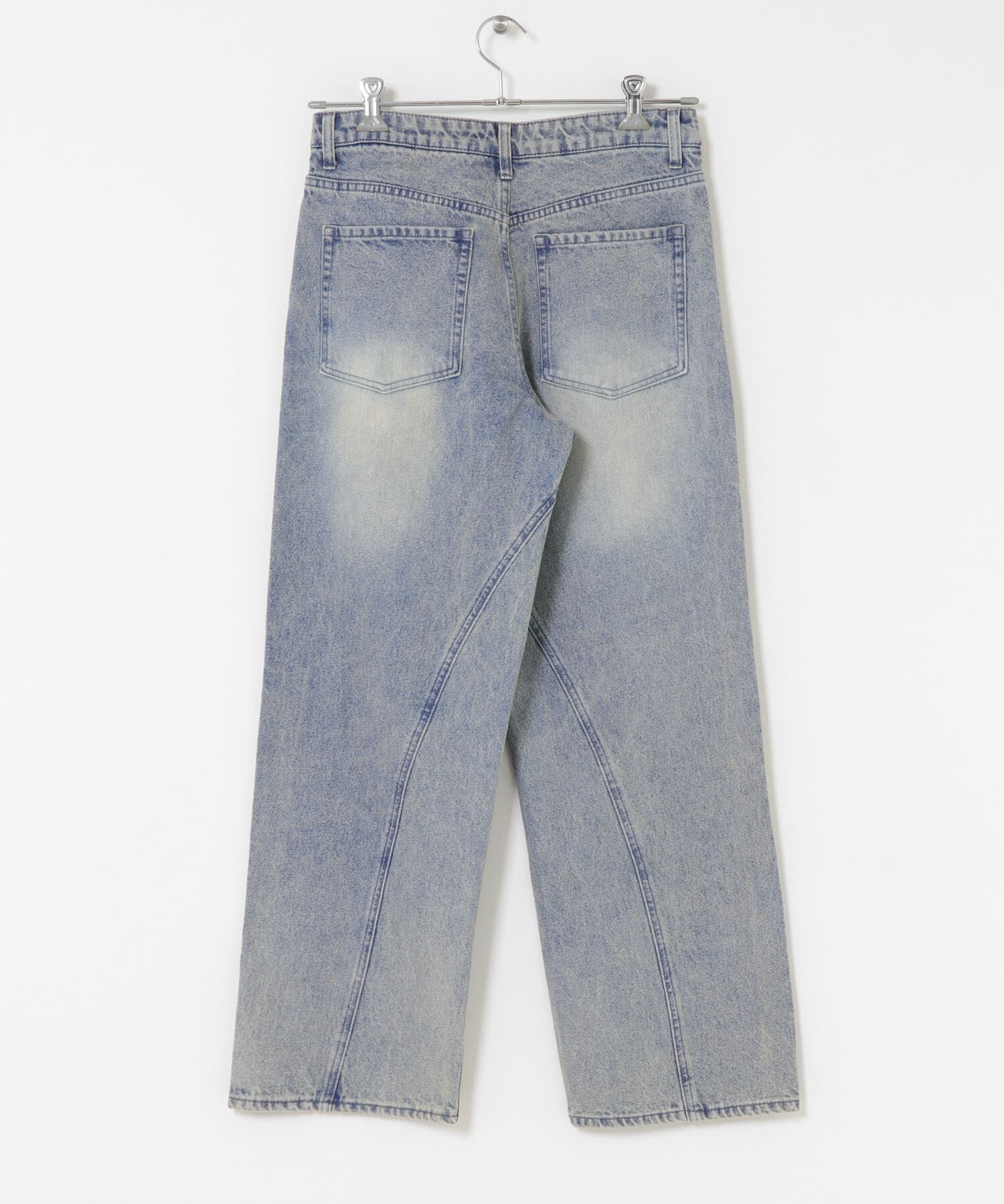 SENSE OF PLACE by URBAN RESEARCH「ツイストデニムワイドパンツ」|デニム|