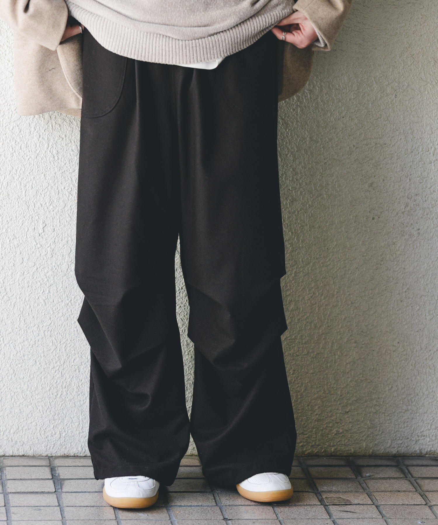 SENSE OF PLACE by URBAN RESEARCH「『WEB/一部店舗限定』ブラッシュドイージーパラシュートパンツ」|その他|