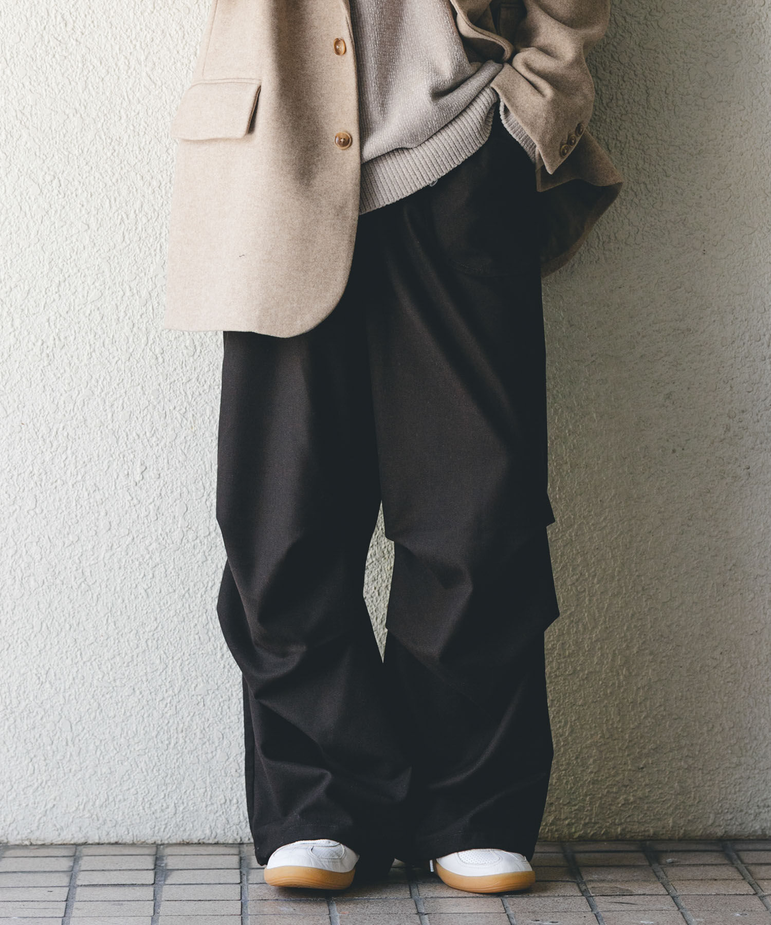 SENSE OF PLACE by URBAN RESEARCH「『WEB/一部店舗限定』ブラッシュドイージーパラシュートパンツ」|その他|