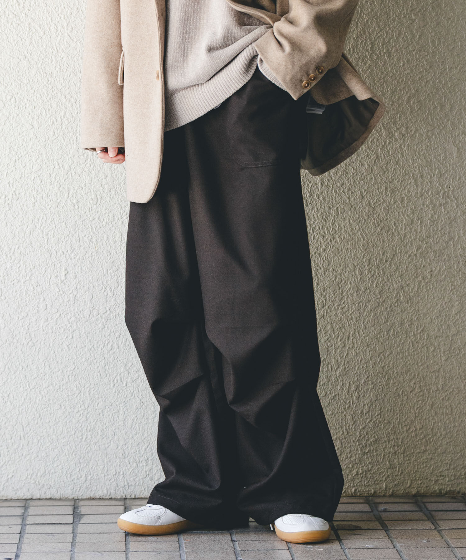 SENSE OF PLACE by URBAN RESEARCH「『WEB/一部店舗限定』ブラッシュドイージーパラシュートパンツ」|その他|