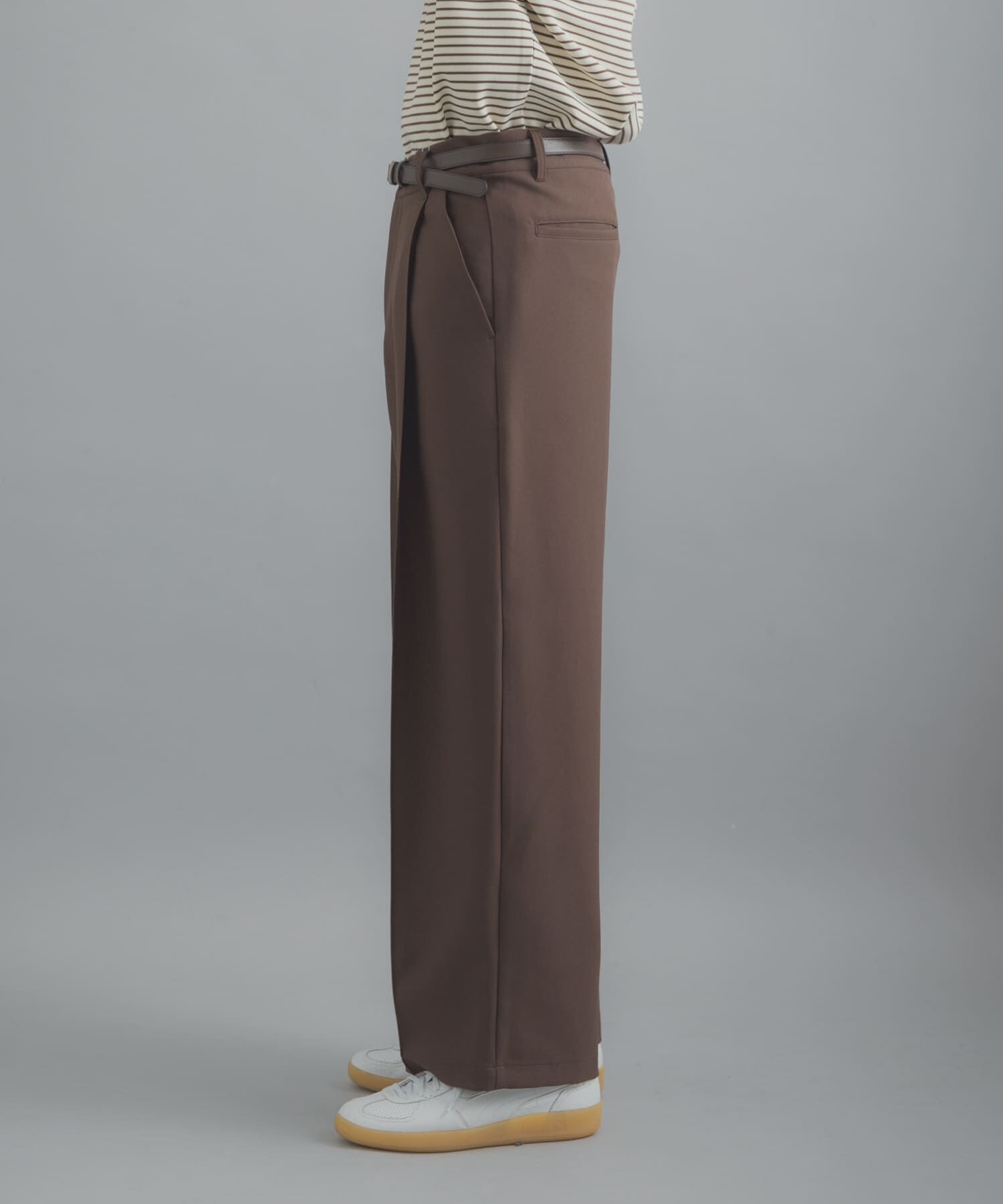 SENSE OF PLACE by URBAN RESEARCH「『撥水/防花粉』SKINProofタックワイドパンツ」|その他|