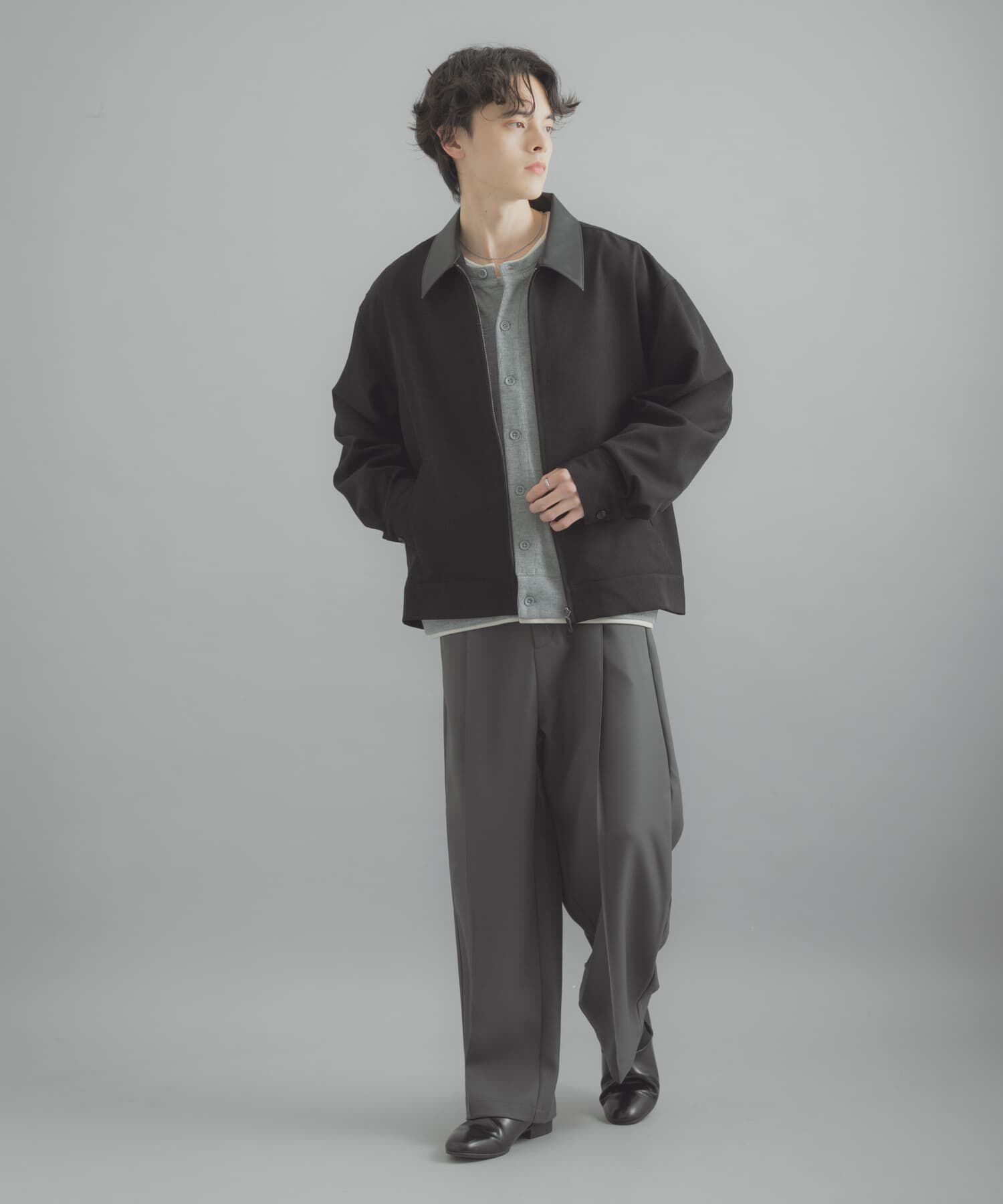 SENSE OF PLACE by URBAN RESEARCH「『撥水/防花粉』SKINProofタックワイドパンツ」|その他|