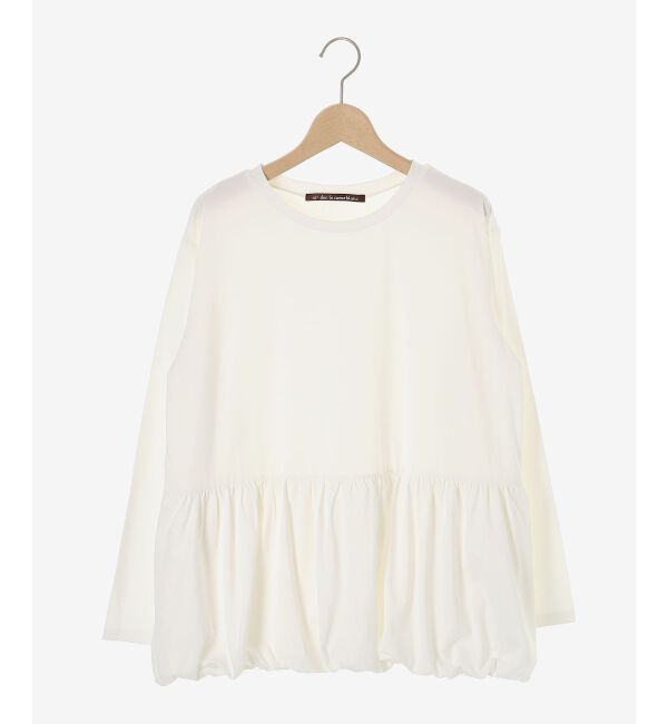  「《WEB・一部店舗限定》AL裾バルーンカットソー」|Tシャツ・カットソー|
