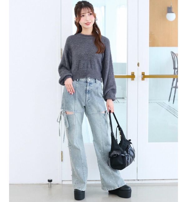  「厚底ストレッチショートブーツ」|ショートブーツ|