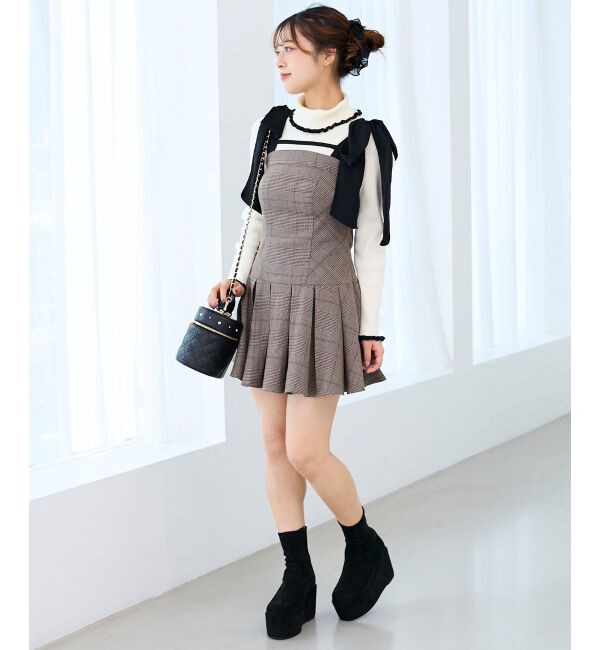  「厚底ストレッチショートブーツ」|ショートブーツ|