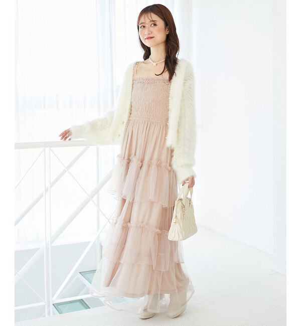  「きらふわレーシーパターンカーデ」|カーディガン|