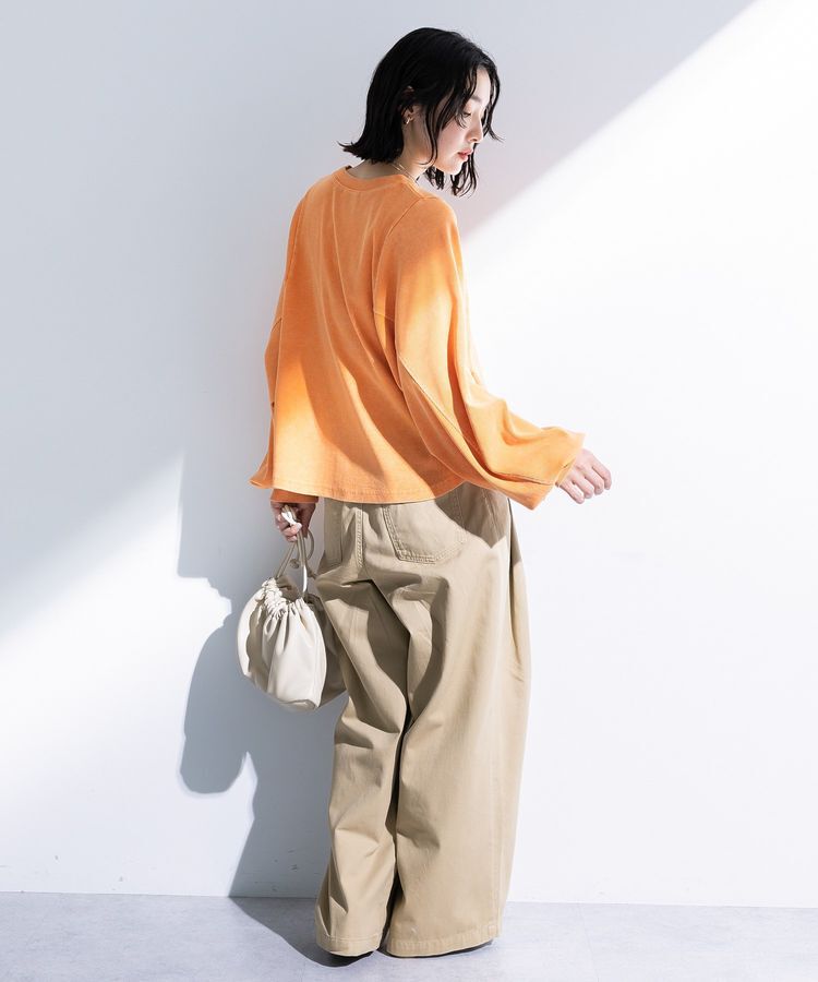 Green Parks「ヴィンテージ加工ドルマンカットプルオーバー」|Tシャツ・カットソー|