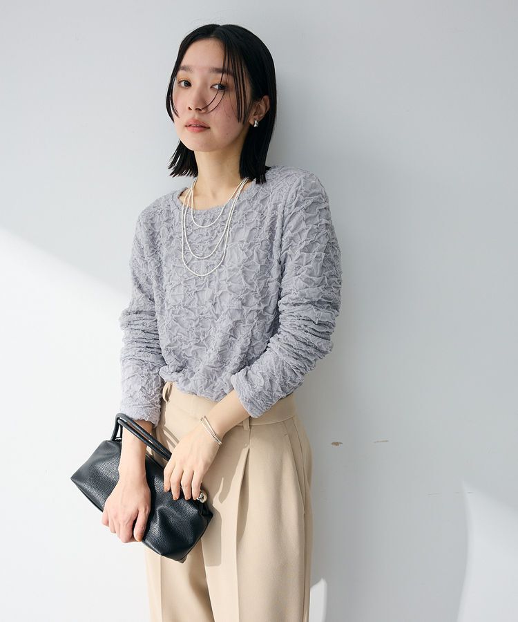 Green Parks「表面感ポコポコプルオーバー」|Tシャツ・カットソー|