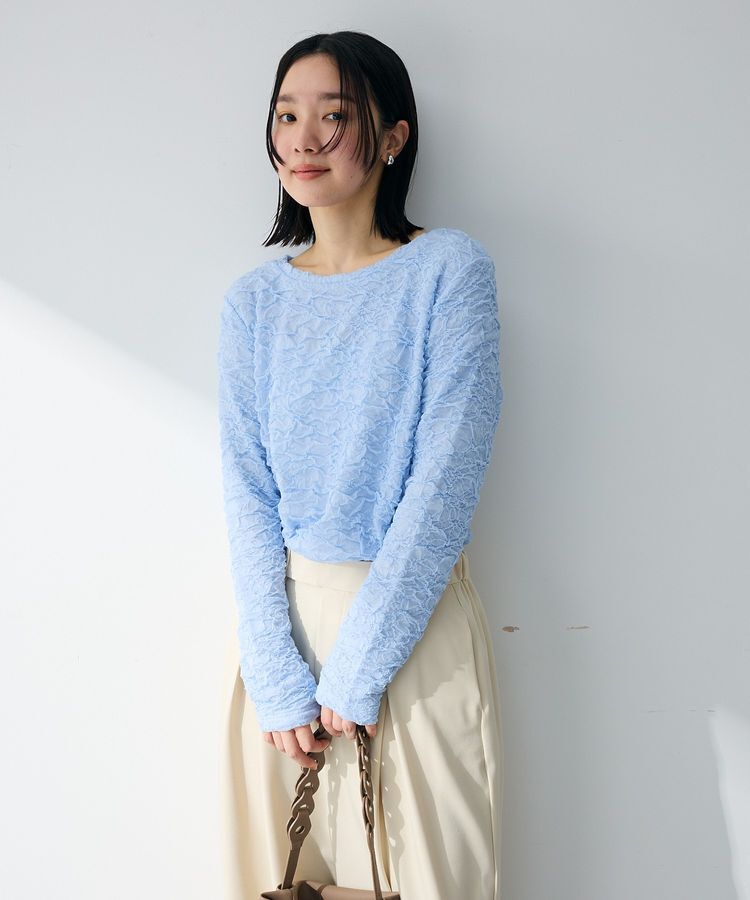 Green Parks「表面感ポコポコプルオーバー」|Tシャツ・カットソー|