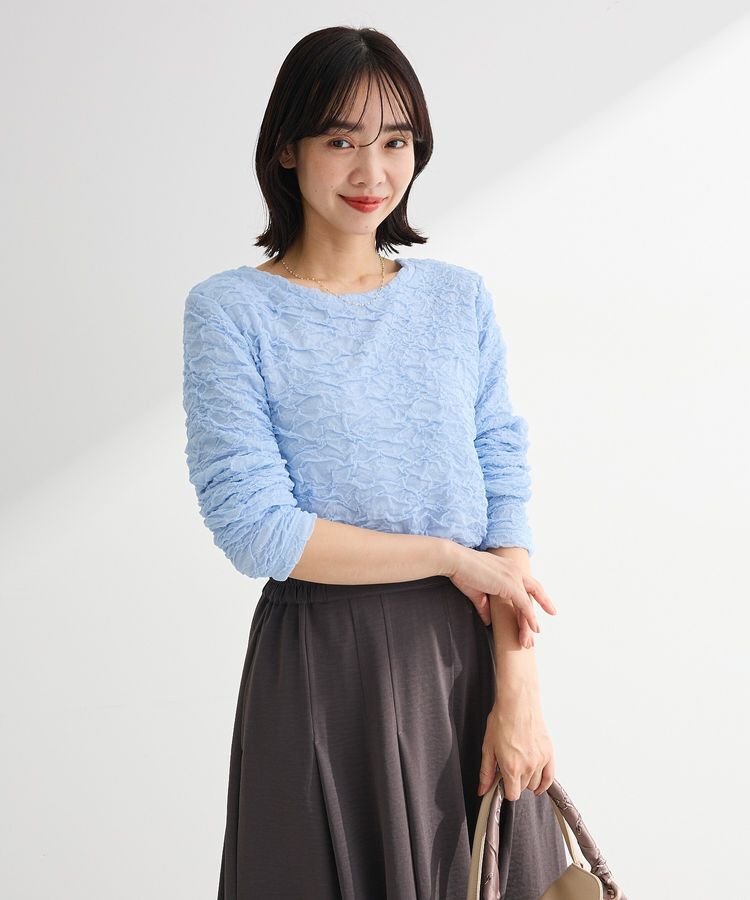 Green Parks「表面感ポコポコプルオーバー」|Tシャツ・カットソー|