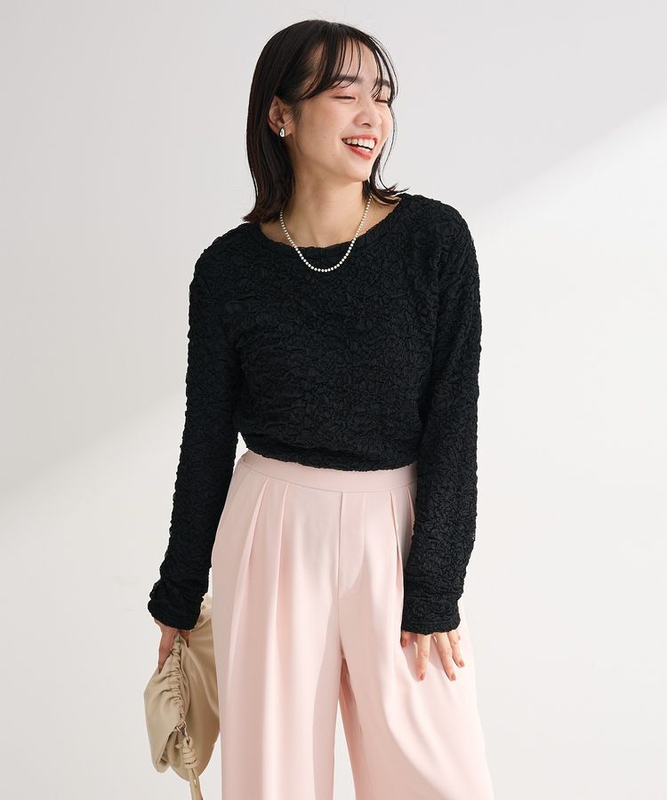 Green Parks「表面感ポコポコプルオーバー」|Tシャツ・カットソー|