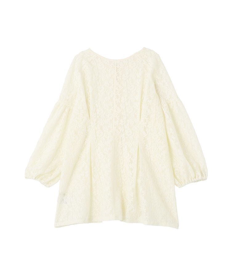 Green Parks「メッシュレースタック入りプルオーバー」|Tシャツ・カットソー|