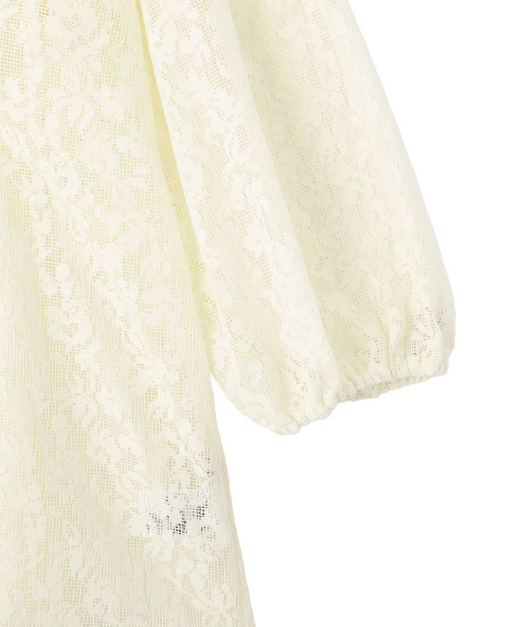 Green Parks「メッシュレースタック入りプルオーバー」|Tシャツ・カットソー|