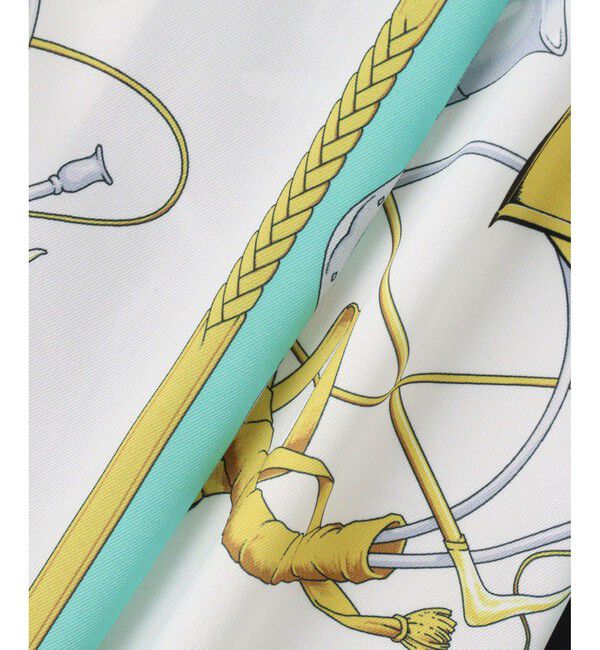 LOULOU WILLOUGHBY「【LOULOU WILLOUGHBY】RATTIジョッキープリントスカート」|フレア|