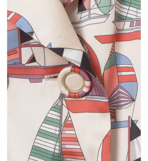 LOULOU WILLOUGHBY「【LOULOU WILLOUGHBY】RATTI マリーナプリントオールインワン」|オールインワン|