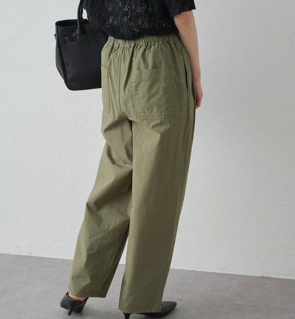  「【リニューアル/M・Lサイズあり】高密度コットン製品染めコクーンパンツ」|その他|