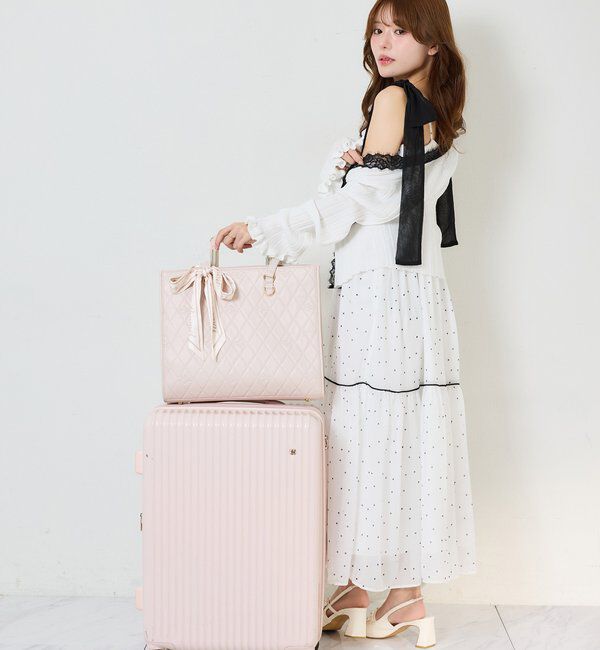  「カーディガンセット配色ワンピース」|ワンピース|