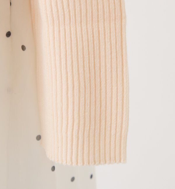  「カーディガンセット配色ワンピース」|ワンピース|