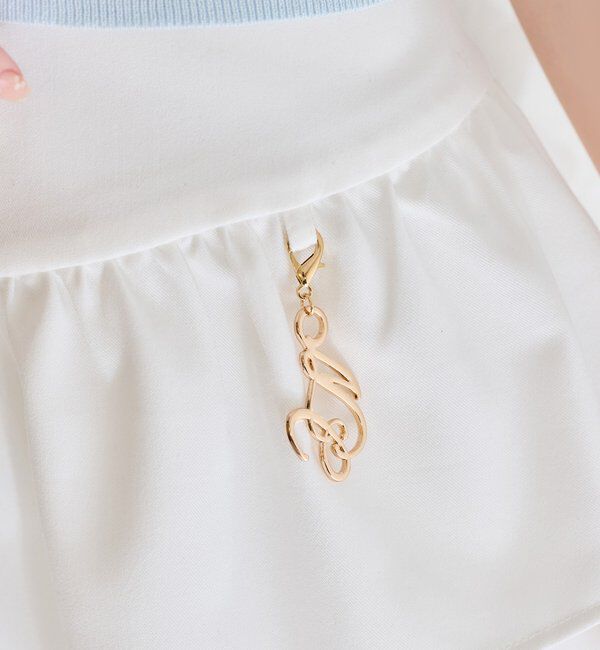  「チャームベルト付きティアードミニスカパン」|スカート|