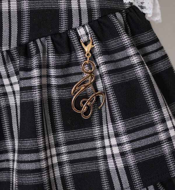  「チャームベルト付きティアードミニスカパン」|スカート|