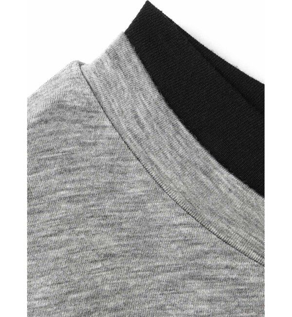 mizuiro ind「mizuiro ind レイヤードTシャツ」|Tシャツ・カットソー|