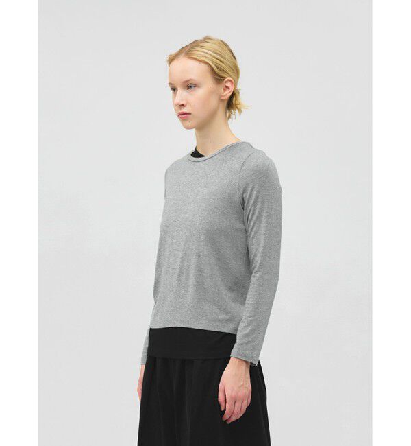 mizuiro ind「mizuiro ind レイヤードTシャツ」|Tシャツ・カットソー|