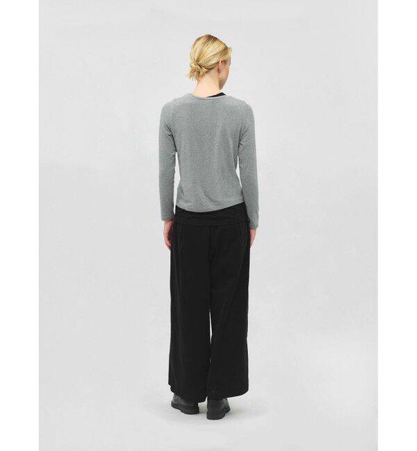 mizuiro ind「mizuiro ind レイヤードTシャツ」|Tシャツ・カットソー|