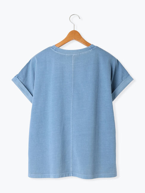 Lugnoncure「ピグメント加工グリッタープリントTシャツ」|Tシャツ・カットソー|