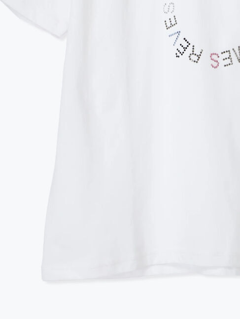 Te chichi「ラインストーンサークルロゴTシャツ」|Tシャツ・カットソー|