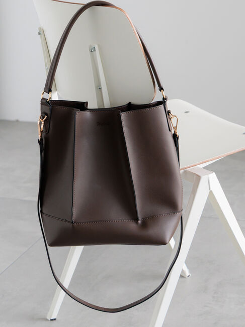 Te chichi「エコレザーマルチwayタックバッグ」|その他|ダークブラウン