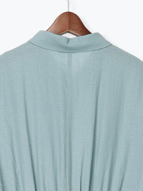 Te chichi「レーヨンリネン共ベルトシャツワンピース」|ワンピース|