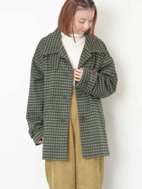 Samansa Mos2「【マシンウォッシャブル】もちもちリブタートルネックニット」|ニット・セーター|