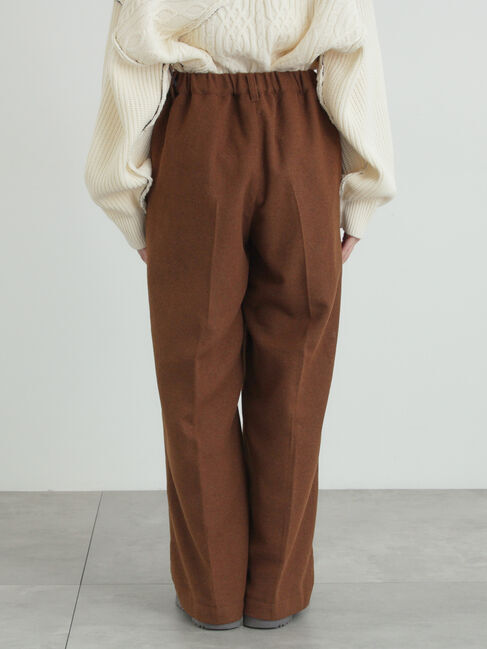 Samansa Mos2「【帯電防止裏地】ツータックストレートパンツ《M/Lサイズ》」|その他|