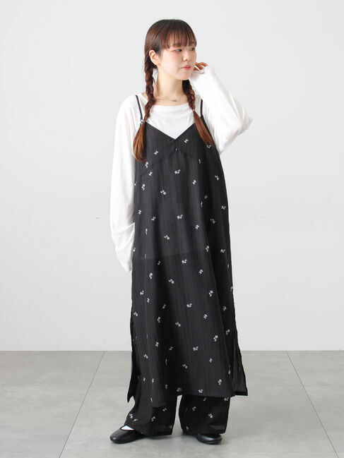 Samansa Mos2「ガーゼ天竺ゆるカットソー」|Tシャツ・カットソー|