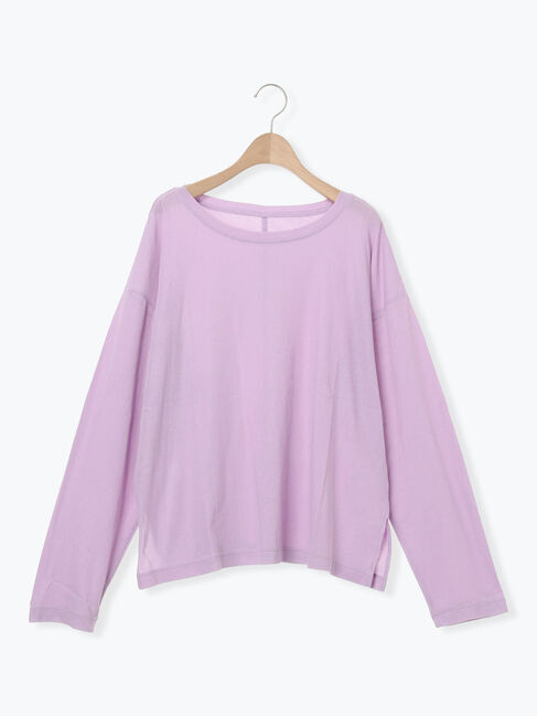 Samansa Mos2「ガーゼ天竺ゆるカットソー」|Tシャツ・カットソー|