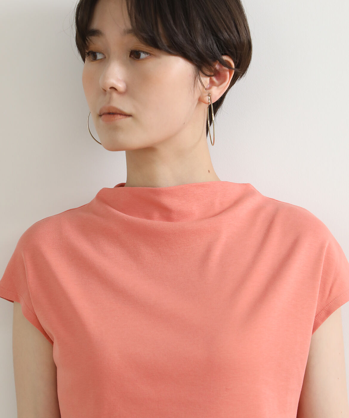 DAY by DAY it&rsquo;s international「ボトルネックカットソー《スビン綿MIXフライス》」|Tシャツ・カットソー|