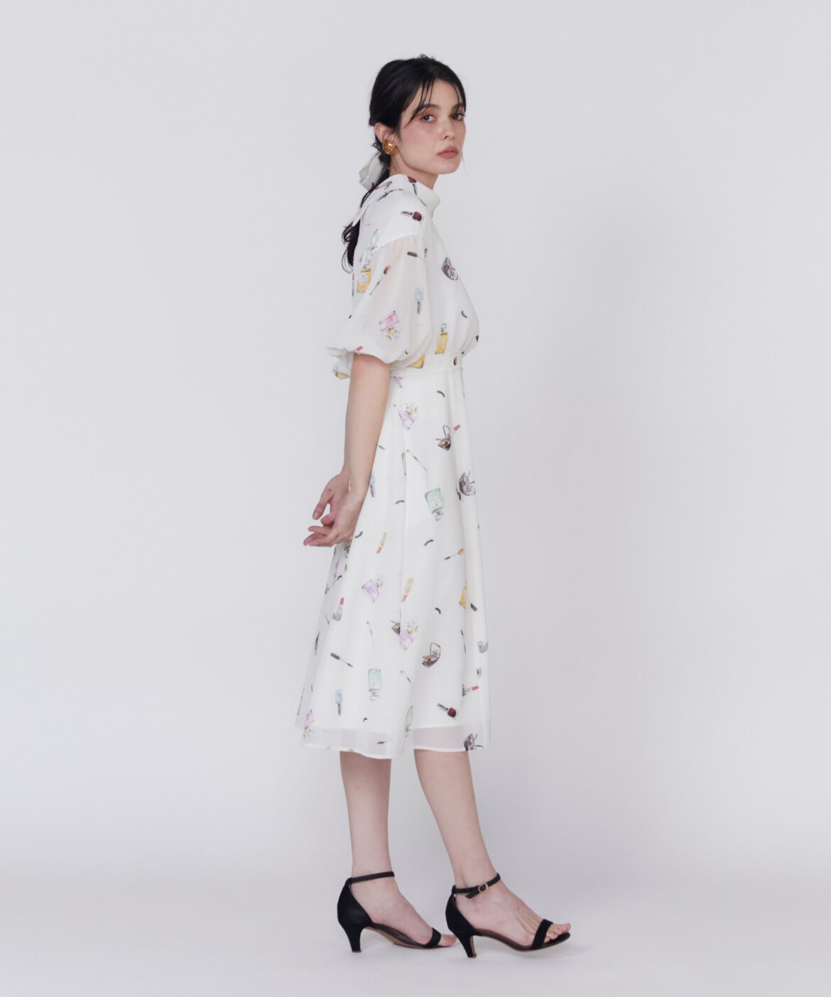 Maglie le cassetto「コスメプリントスカーフ」|ストール|