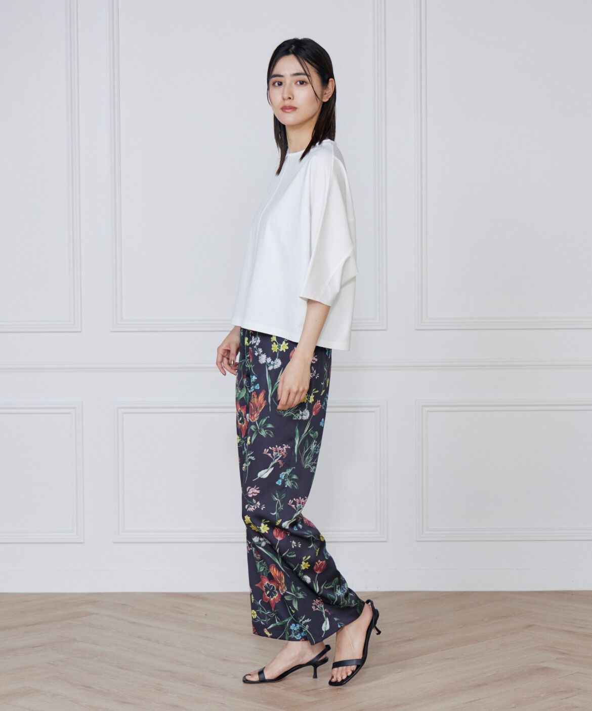 7-IDconcept.「《大きいサイズ》バックジップドルマンプルオーバー」|Tシャツ・カットソー|